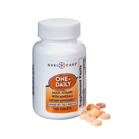 Geri-Care Multivitamin Tablet, PK 100 531-01-GCP
